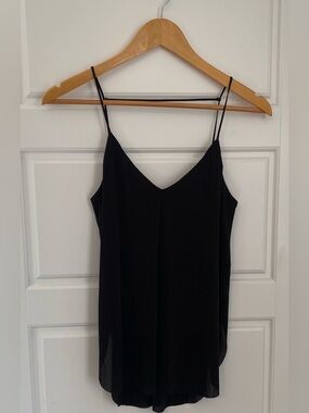Express Black V-Neck Spaghetti Strap Camisole Size XS
